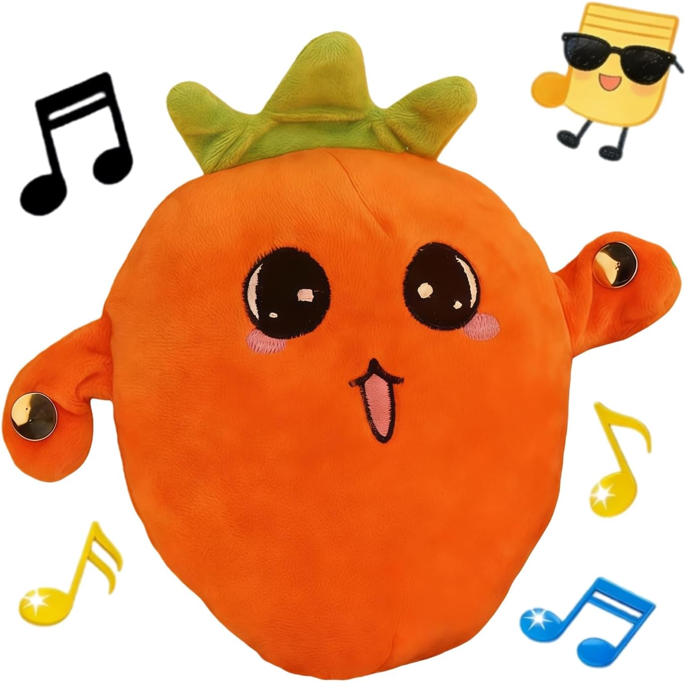 Fruit Rhythm Interactive Toy – Musical Plush for Kids
