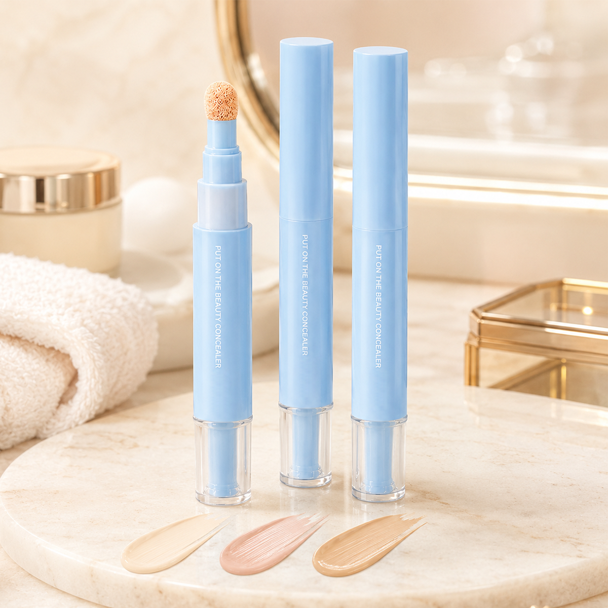 🔥Dual-Effect Concealer & Powder Foundation