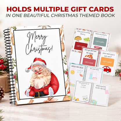 Christmas Gift Card Book