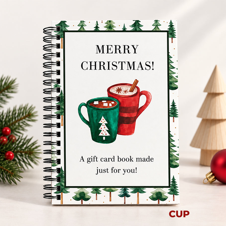 Christmas Gift Card Book