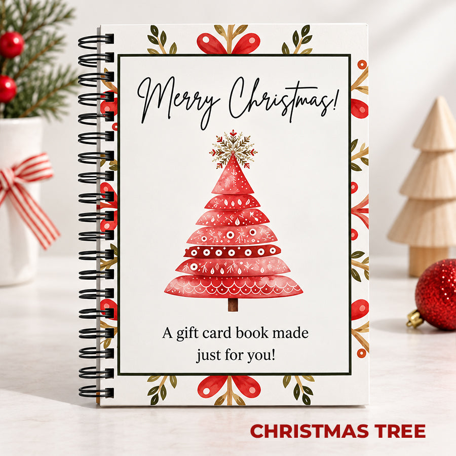 Christmas Gift Card Book