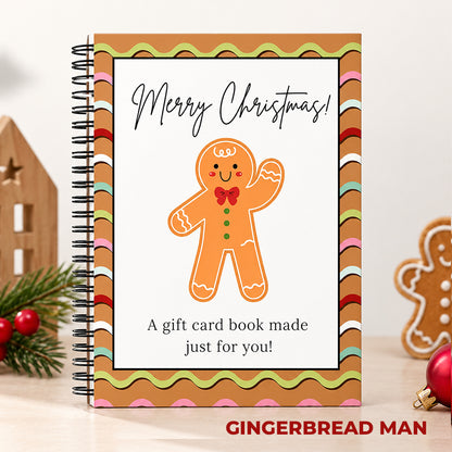 Christmas Gift Card Book