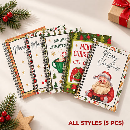 Christmas Gift Card Book