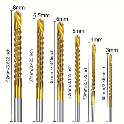 ✨6 Counts Metalworking Ldeal For Drilling