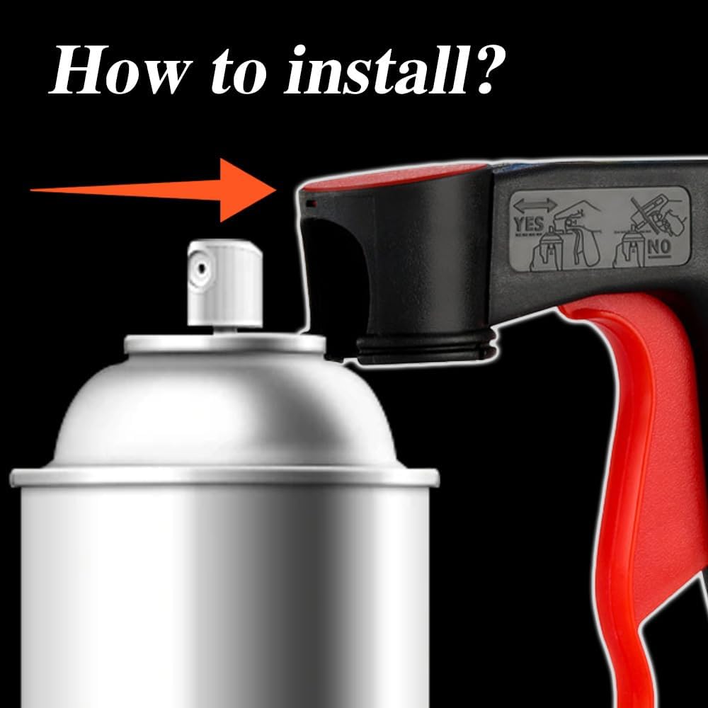 Universal Aerosol Spray Can Trigger Handle with Full Grip Reusable Design（3 pack）