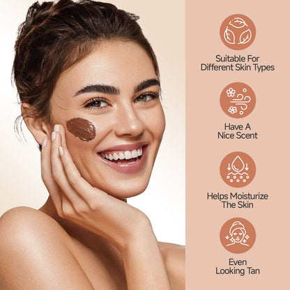 Bronze Tone Firming & Moisturizing Cream – Deep Hydration and Skin Glow for Face & Body