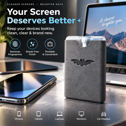 ✨ Portable Screen Cleaner Spray – Pocket‑Sized 2‑in‑1 Cleaner for Phone & Laptop