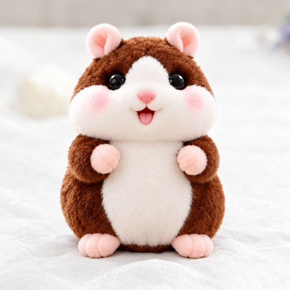 ✨Talking Hamster Plush – repeats whatever you say, auto head-shaking, hilarious fun for kids & adults.🎁