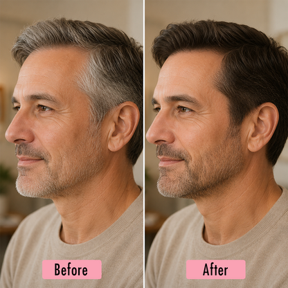 Men’s Hairline Powder for Root Touch Up & Volumizing Hair