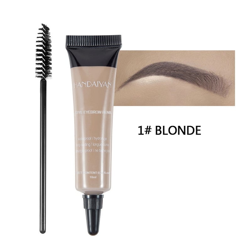 Long-lasting Waterproof Smudge-proof Liquid Eyebrow Gel/Tint(With Free Brush)