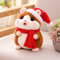 Big red scarf style light brown