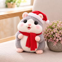 Big red scarf style gray
