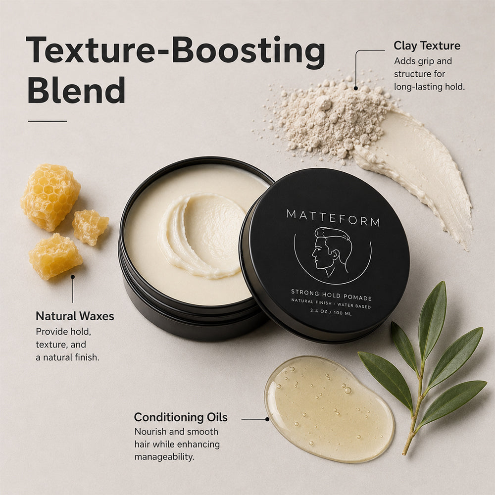 Strong Hold Matte Hair Clay for Men