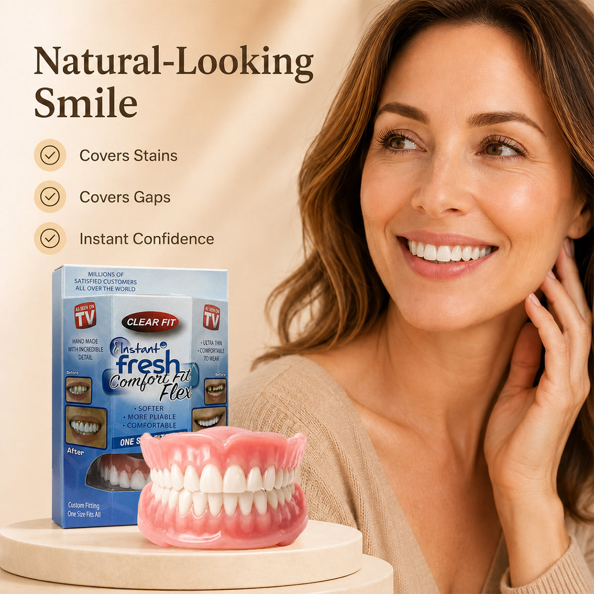 Premium Full Cover Dentures
