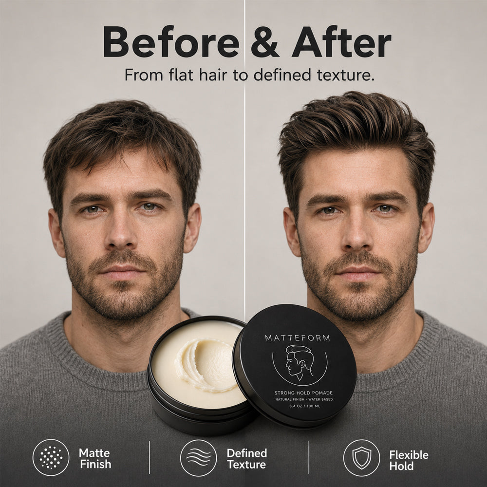 Strong Hold Matte Hair Clay for Men