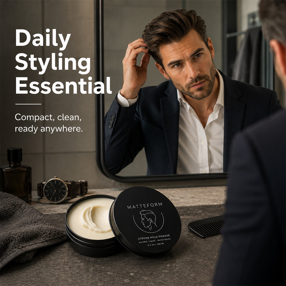 Strong Hold Matte Hair Clay for Men