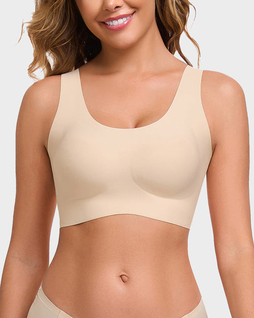 Seamless Wireless Full Coverage Bralette for Women