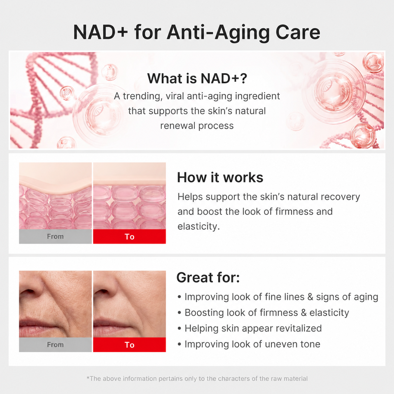 NAD+ EGF Firming Radiance Facial Serum