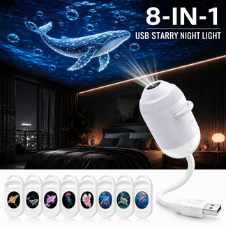 Plug-and-Play HD Star Projector