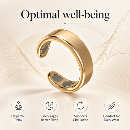 Acupressure Magnetic Ring for Daily Relaxation