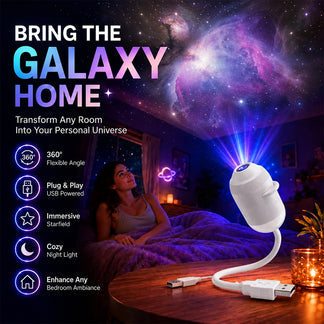 Plug-and-Play HD Star Projector