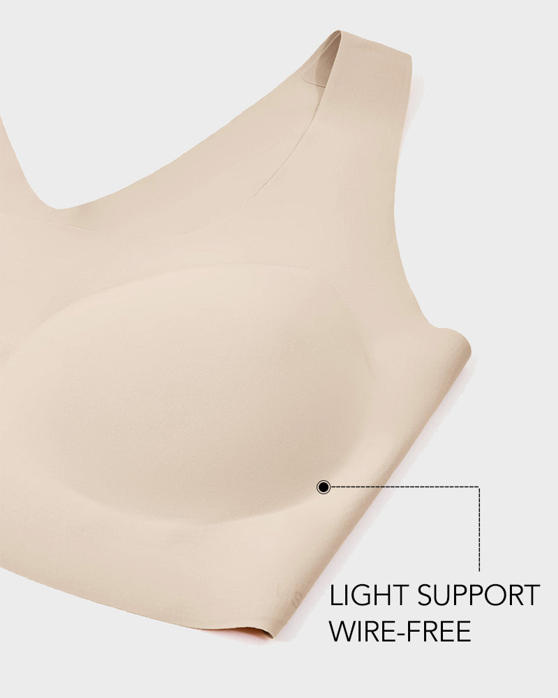 Seamless Wireless Full Coverage Bralette for Women