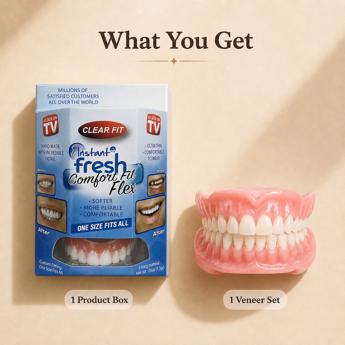 Premium Full Cover Dentures