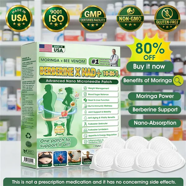 Botanical  Wellness Patch with Moringa & NAD+