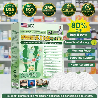 Botanical  Wellness Patch with Moringa & NAD+