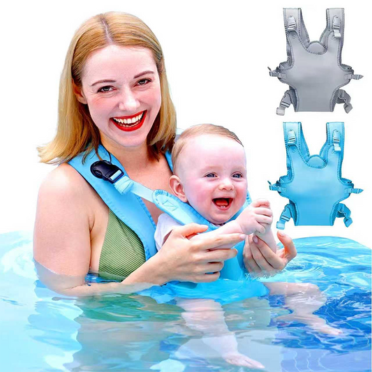 Adjustable Dual-Use Baby Carrier Sling (13–33 lbs) (Blue)