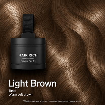 Men’s Hairline Powder for Root Touch Up & Volumizing Hair