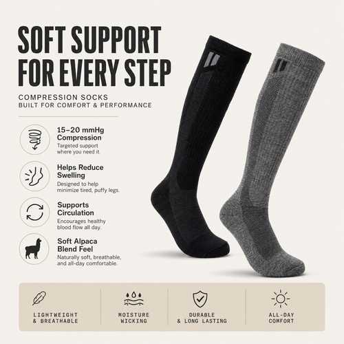 alpaca compression Socks