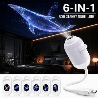 Plug-and-Play HD Star Projector