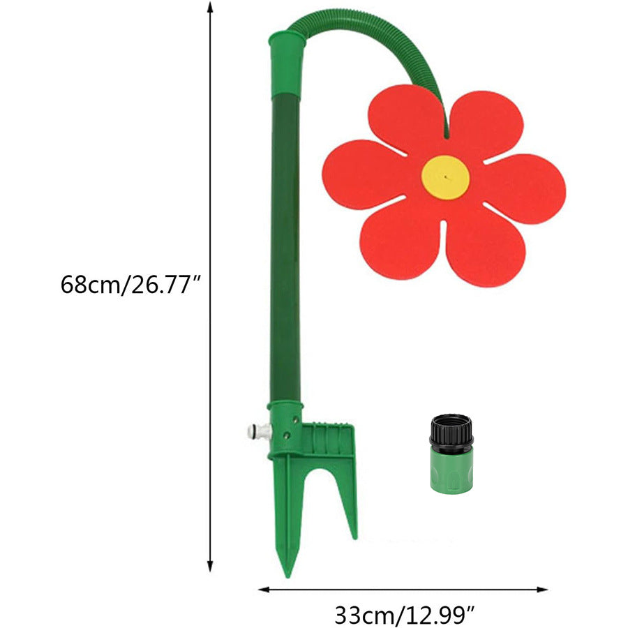 💦Crazy Dancing Daisy Garden Sprinkler Toy for Lawn Irrigation & Dog Fun 🌻💦