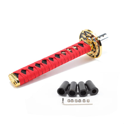 Long Iron Gear Shift Knob with 4 Adapters