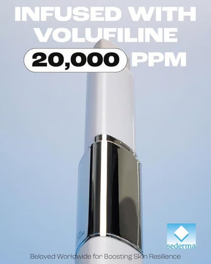 Cream Stick V White Korean Color-Changing Foundation Stick with Volufiline+ Free Brush