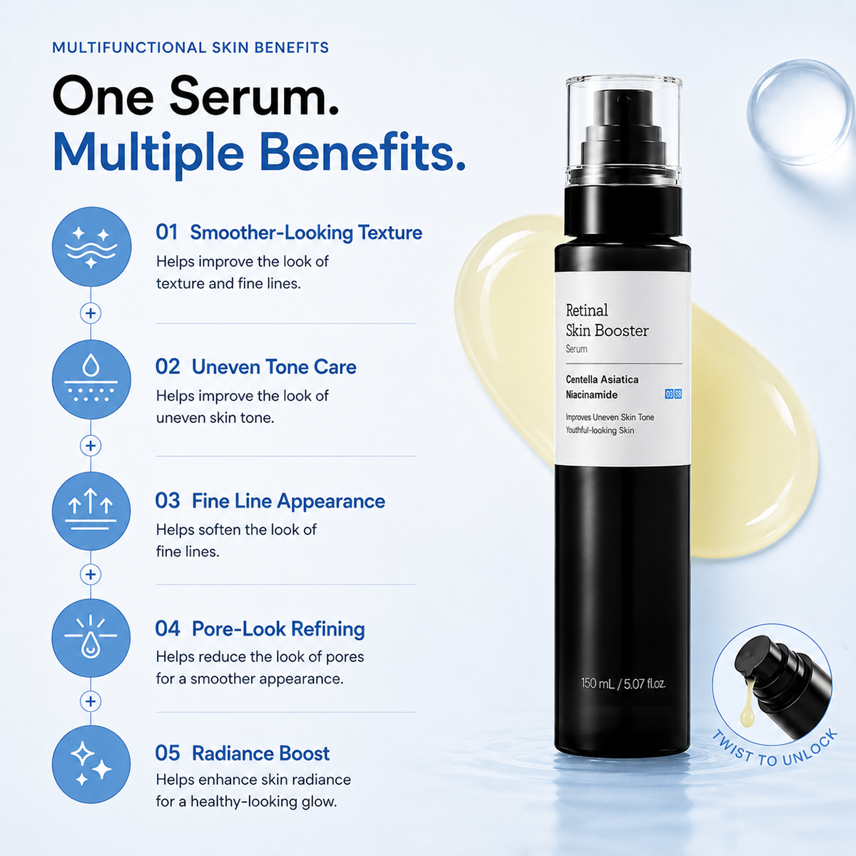 Retinal Skin Booster Serum
