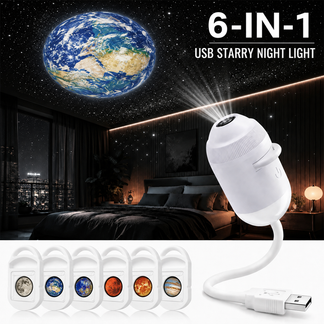 Plug-and-Play HD Star Projector