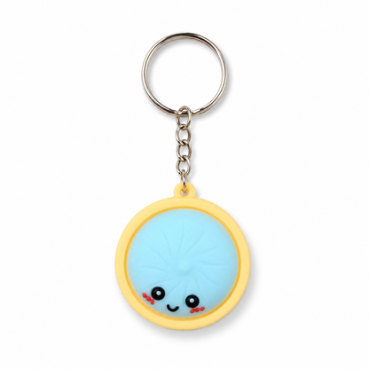 Cute Dumpling Fidget Keychain
