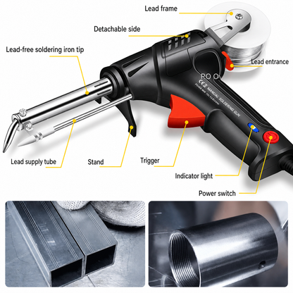 German-Precision Internally heated industrial laser welding tools