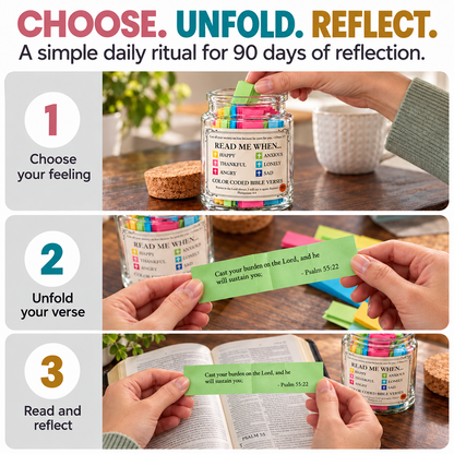 90 Day Bible Verses Jar