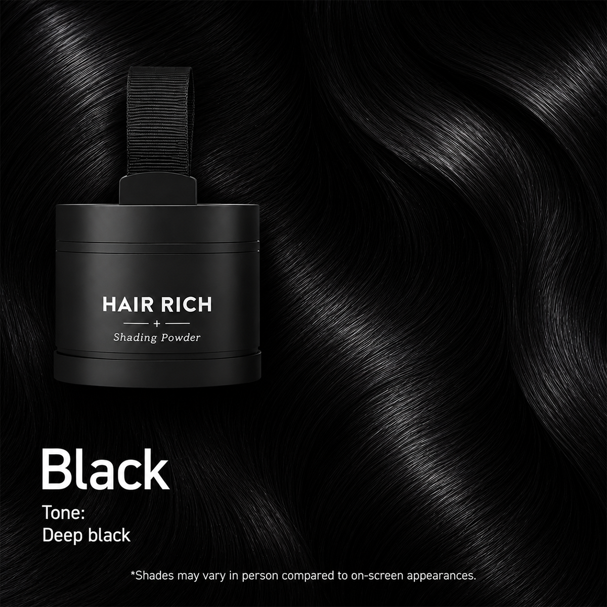 Men’s Hairline Powder for Root Touch Up & Volumizing Hair