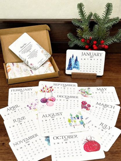 🌱Eco-Friendly Plantable “Timeless” Seed Calendar 2027