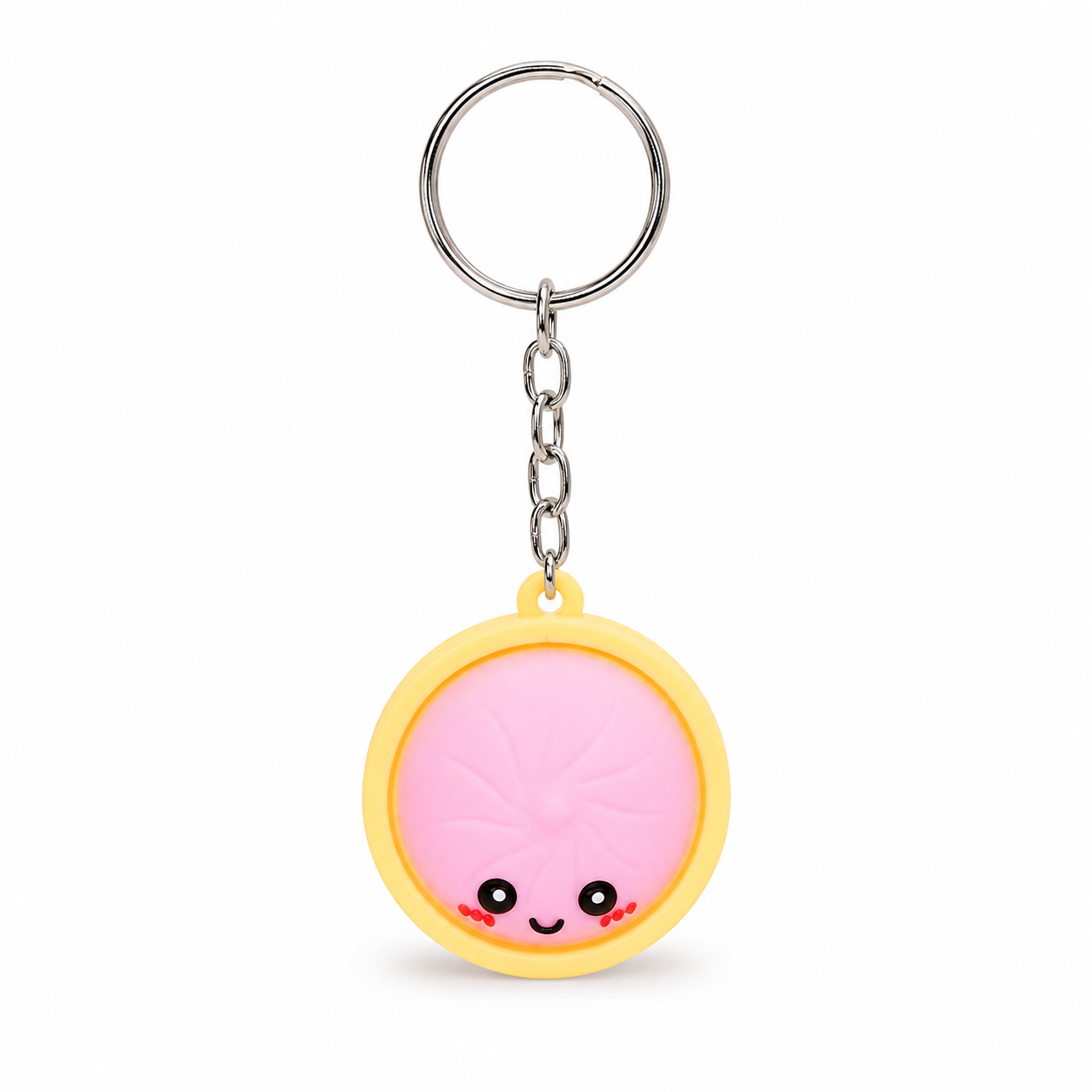 Cute Dumpling Fidget Keychain