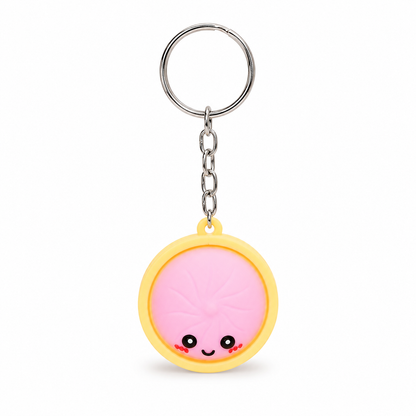 Cute Dumpling Fidget Keychain