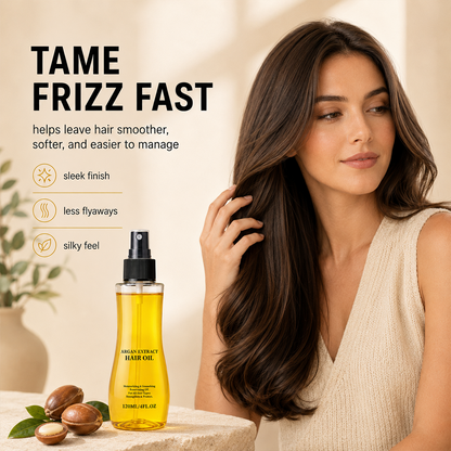 Natural Argan Coconut Rosemary Hair Oil Non Greasy