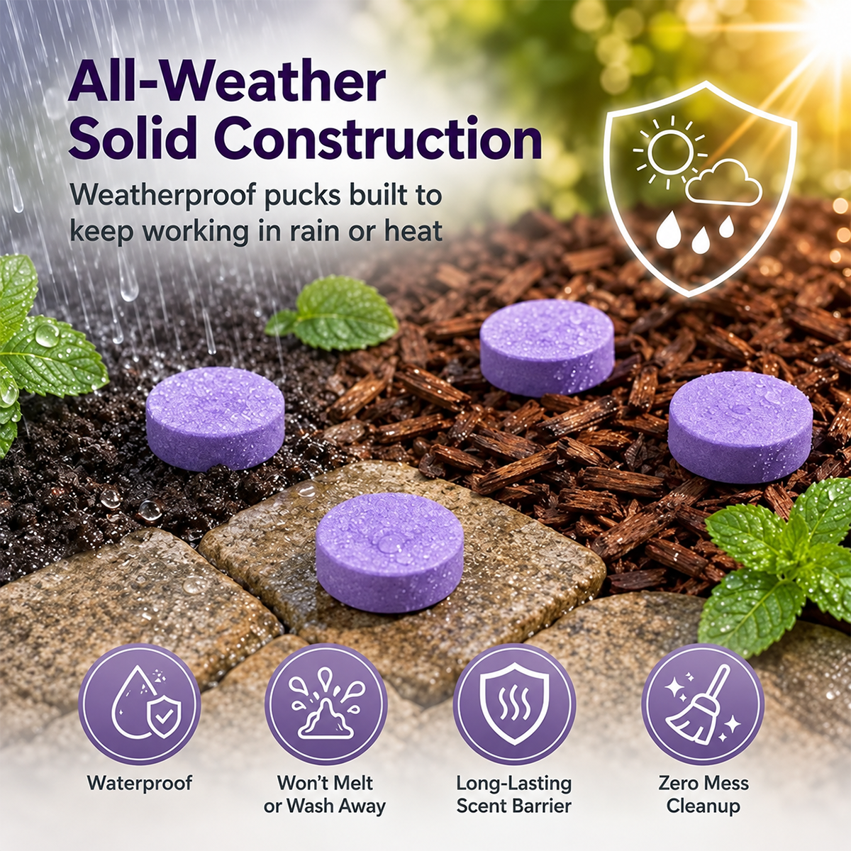 All-Natural Pest & Rodent Repellent Pucks