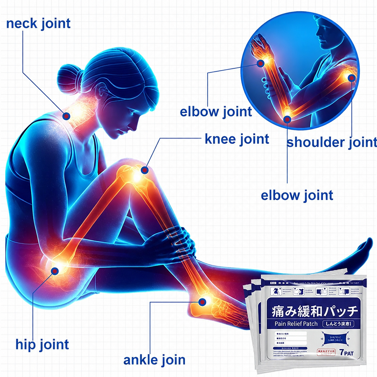 🌿Natural Herbal Pain Relief Patches