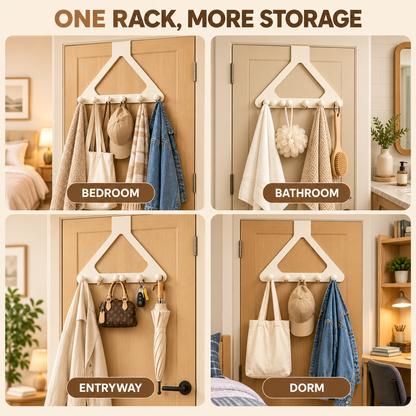 Over-the-Door Triangle Hanging Organizer
