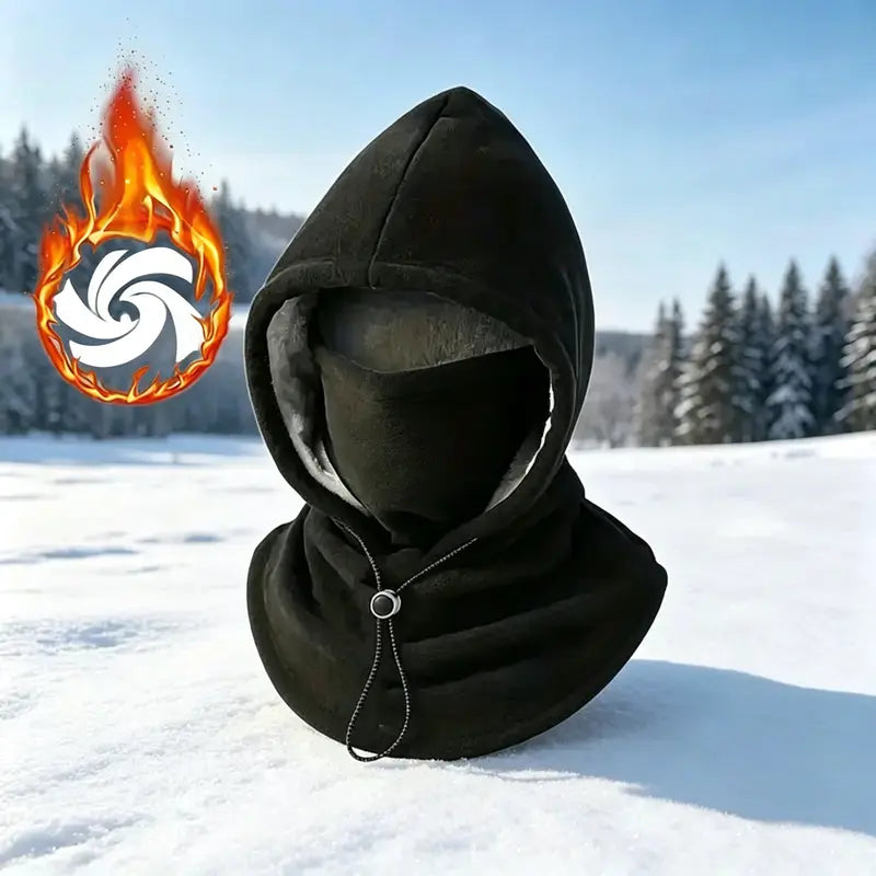 ❄️ Unisex Plush Lined Winter Balaclava Hood